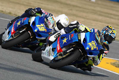 Blake Young (#79) und Tommy Hayden (#22)