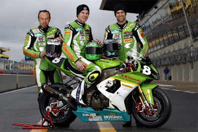 v.l.n.r.: Roman Stamm, Patric Muff und Horst Saiger