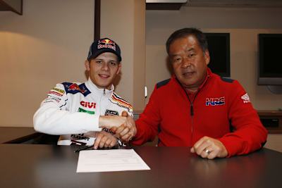 Stefan Bradl mit Shuhei Nakamoto