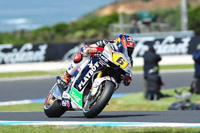 Bradl ist erstmals mit einem MotoGP-Bike auf Phillip Island