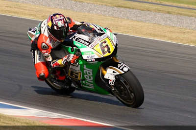 Stefan Bradl beim Test in Argentinien