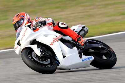 Stefan Bradl am 25. November in Hockenheim