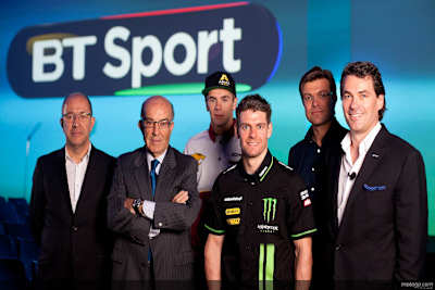 BT Sport-Launch: Ezpeleta, Crutchlow und Redding waren vor Ort