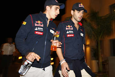 Bei Toro Rosso als GP-Fahrer aussortiert: Sébastien Buemi und Jaime Alguersuari