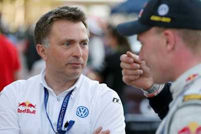 Jost Capito (li) und Jari-Matti Latvala