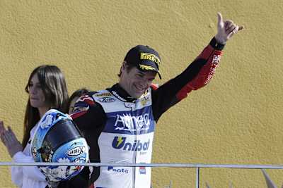 Auch über Platz 2 konnte sich Checa freuen