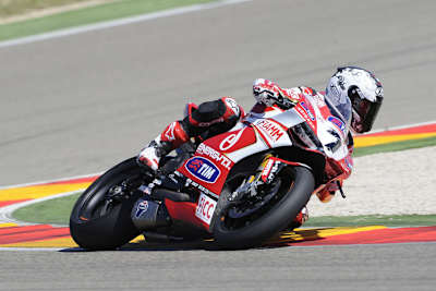 Carlos Checa in Aragón