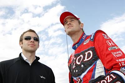 Ed Carpenter (li., mit Ryan Hunter-Reay) ist zurück