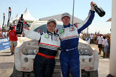 Colin McRae und Tina Thörner
