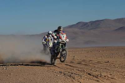 Wüstenritt: Lokalmatador Contardo vor Etappensieger Verhoeven