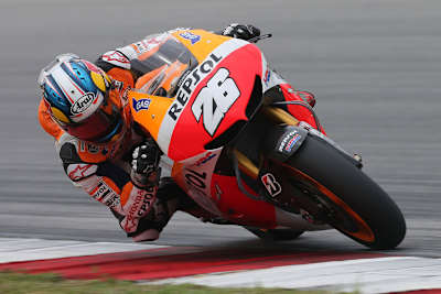 Dani Pedrosa in Sepang