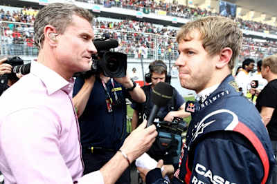 Coulthard mit Zweifach-Champion Vettel