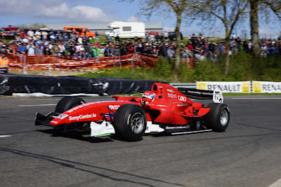 David Hauser im Dallara GP2