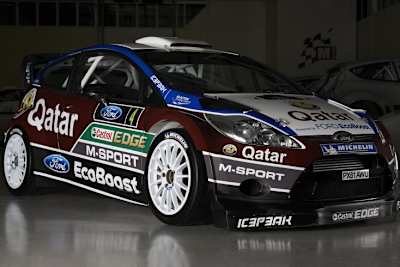 Der Ford Fiesta RS WRC im neuen Design