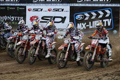 Die MX2-Klasse startet in Thailand zum ersten Rennen