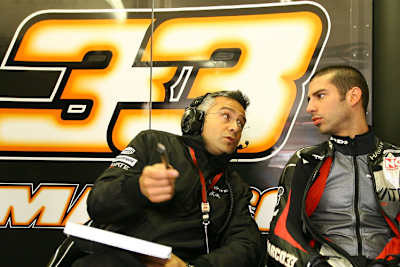 2009: Dosoli mit Melandri bei Hayate
