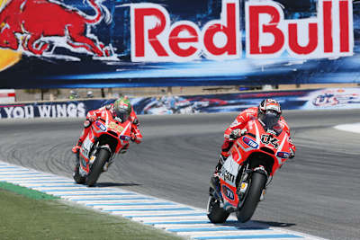 Laguna Seca: Andrea Dovizioso und Nicky Hayden wurden Neunter und Achter