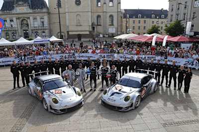 Proton bei der technischen Abnahme am Sonntag