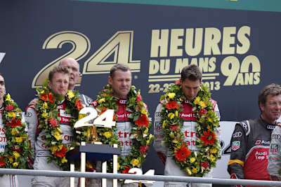 Betrübte Stimmung auf dem Podium