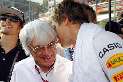 Vettel liegt Ecclestone eher als Hamilton
