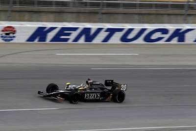Ed Carpenter auf dem Weg zur Pole