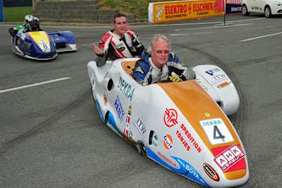 Für Dieter Eilers (vorne) ist Schluss