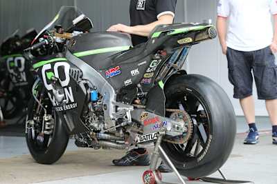 Ein Sorgenkind: Das Bike von Alvaro Bautista