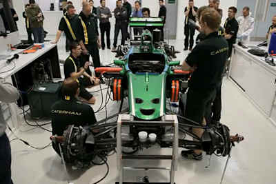 Endlich mal freie Sicht auf die Technik