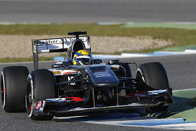 Esteban Gutiérrez war der Fleissigste