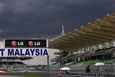 Wird es ein verregnetes Renn-Wochenende in Malaysia?