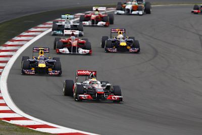 Die Formel 1 verzeichnet Erfolg in Indien