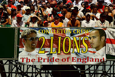 Die Fans halten zu den McLaren-Fahrern