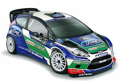 Ford beim Frankreich-Test.