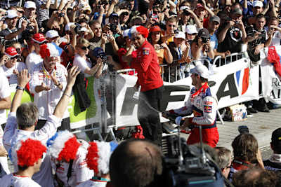 Grosse Begeisterung in Frankreich 2010