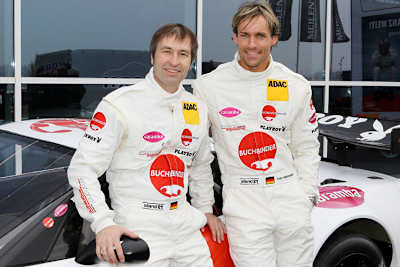 Heinz-Harald Frentzen mit Sven Hannawald
