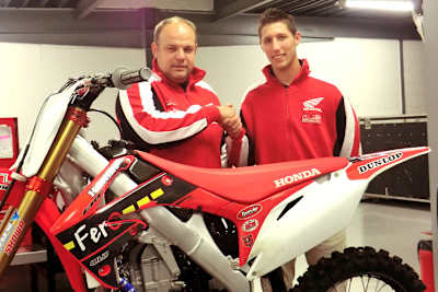 Jens Getteman (rechts) heuert bei LS-Honda an