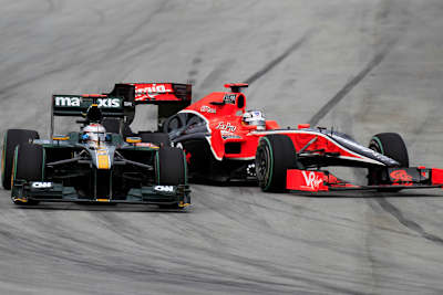 Glocks frühe Attacke auf Trulli in Malaysia. 