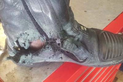 Günther Bauers Stiefel: Viel hätte nicht gefehlt