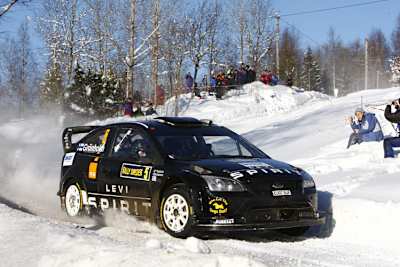 Grönholm bei seinem 2. Comeback in Schweden