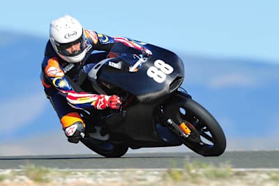 Hafiq Azmi freundet sich mit der KTM an