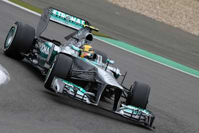 Lewis Hamilton auf dem Weg zur 28. Pole-Position