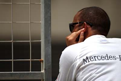 Derzeit Vettel-Jäger Nummer 1, Lewis Hamilton