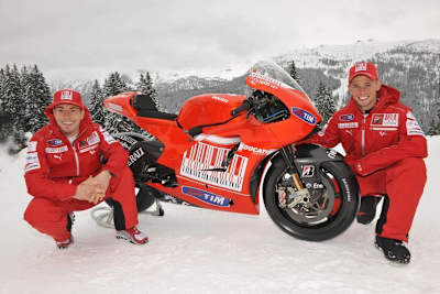 Ducati GP10: Hayden und Stoner sind begeistert