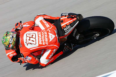 Nicky Hayden auf der Ducati