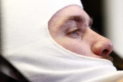 Nick Heidfeld in Interlagos.