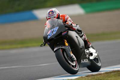 Casey Stoner beim Motegi-Test auf der Honda RCV1000R