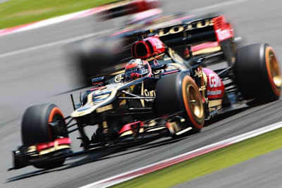 Kimi Räikkönen fährt am Freitag in Silverstone