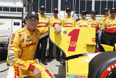 Hunter-Reay schaffte es zuvor nie in die Top 10 im Barber Motorsports Park