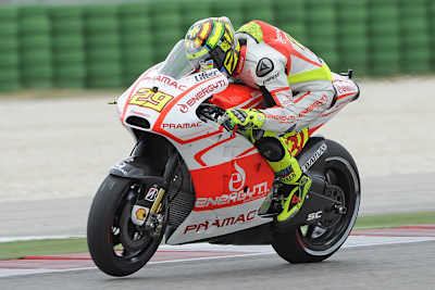 Andrea Iannone in Misano