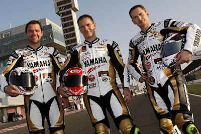 Die glücklichen Weltmeister Igor Jerman, Steve Martin und Gwen Gi